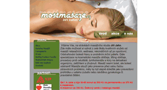 Desktop Screenshot of mostmasaze.cz